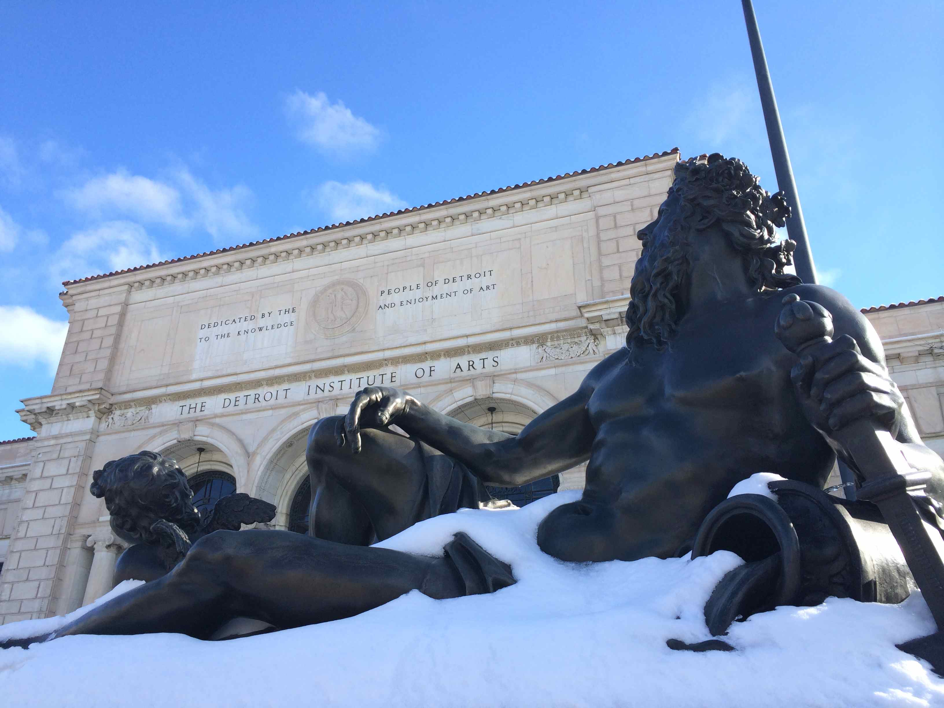 Photo of the front facade of the DIA